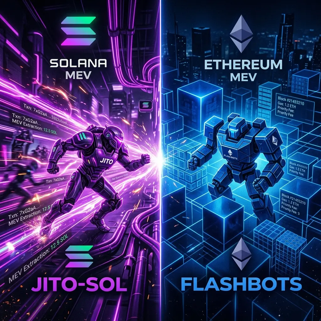 Solana vs Ethereum MEV ecosystems in 2026